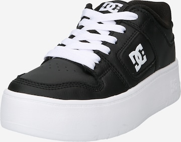 DC Shoes Platform trainers 'MANTECA' in Black: front