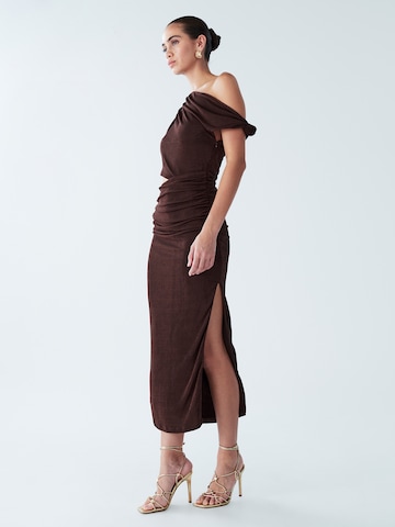 BWLDR Dress 'Maree' in Brown