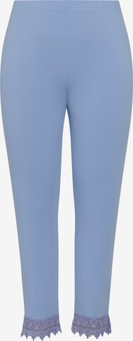 Ulla Popken Leggings in Blauw: voorkant