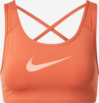 NIKE Sport-BH in koralle / weiß, Produktansicht