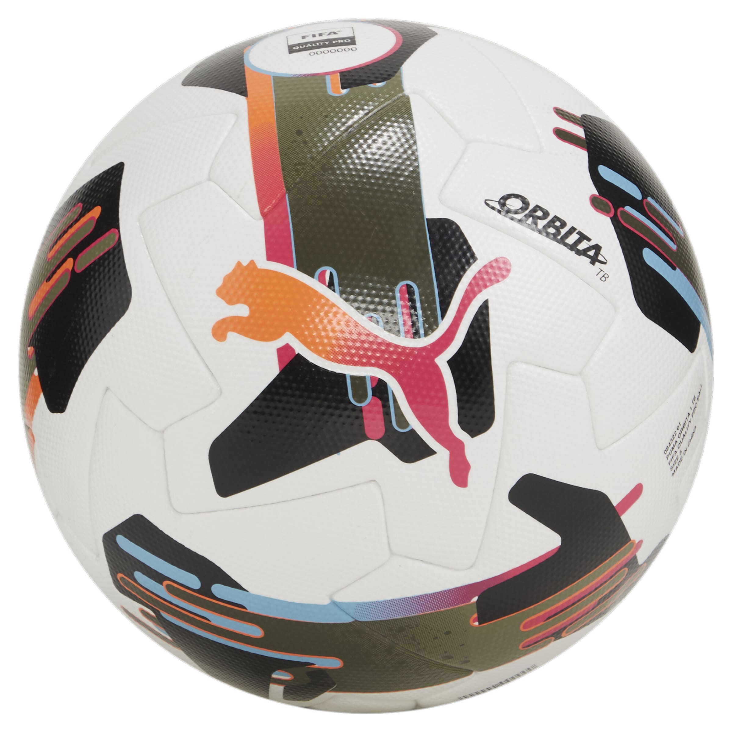 PUMA Ball in Weiß: Vorderseite