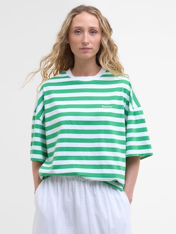 Barbour Shirt 'Abby' in Green: front