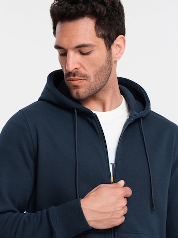 Ombre Sweat jacket 'OM-SSBZ-0160' in Blue