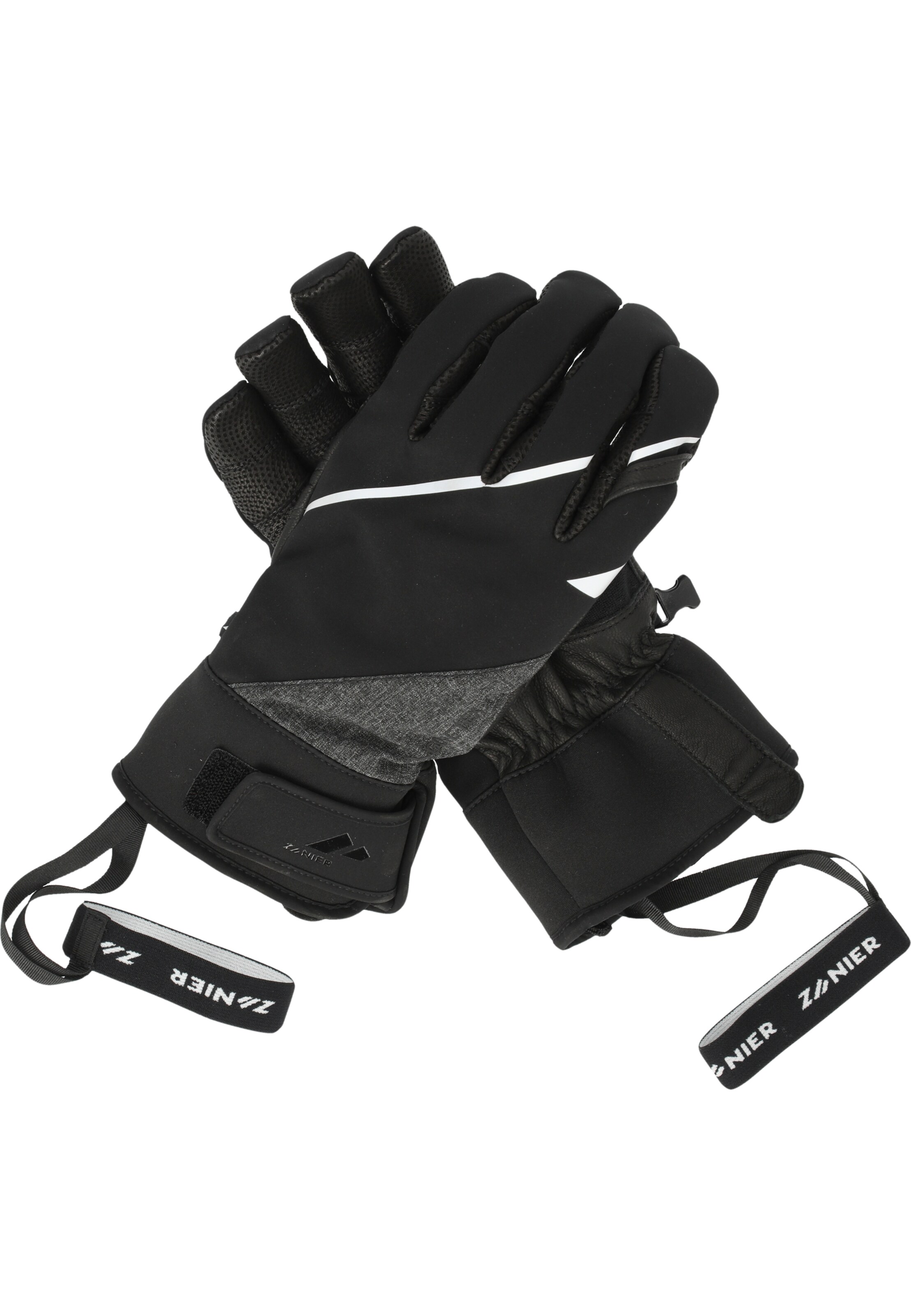 Zanier Full Finger Gloves '50° North' in Black