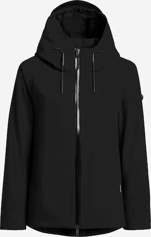 Veste mi-saison 'Woom' khujo en noir : devant