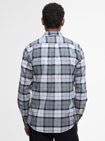 Barbour Regular fit Button Up Shirt 'Lewis' in Green