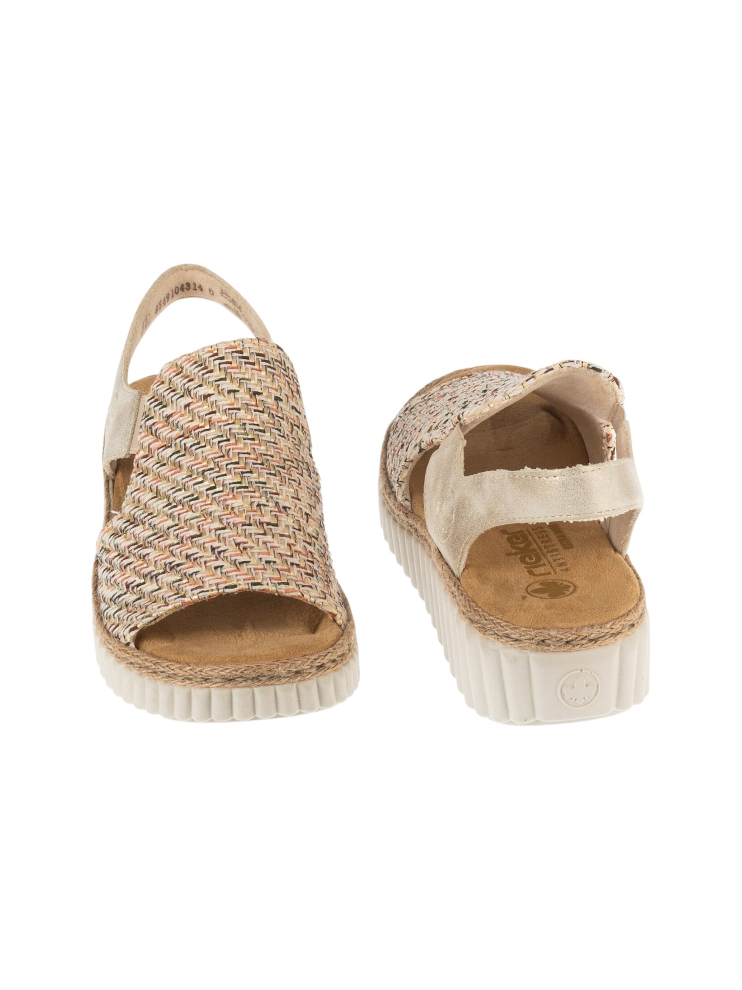 Rieker Sandaal 'Rieker  62741' in Beige