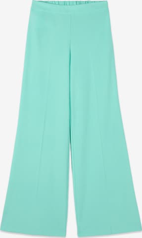 Regular Pantalon oltre en vert : devant