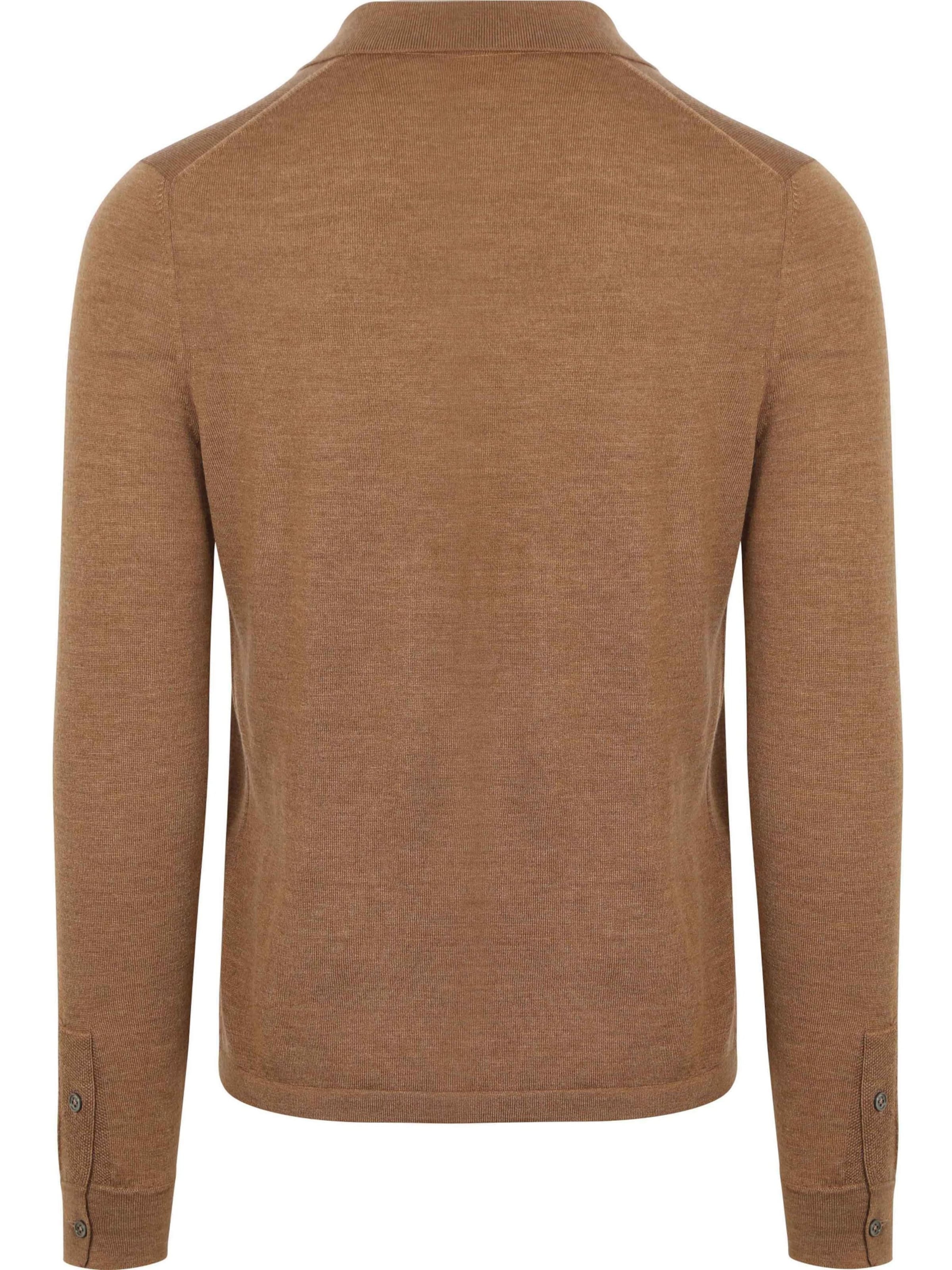 Suitable Slim fit Overhemd in Bruin