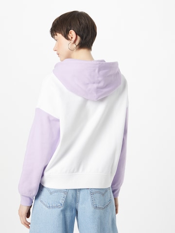 LEVI'S ®Sweater majica 'Graphic Authentic Hoodie' - bijela boja