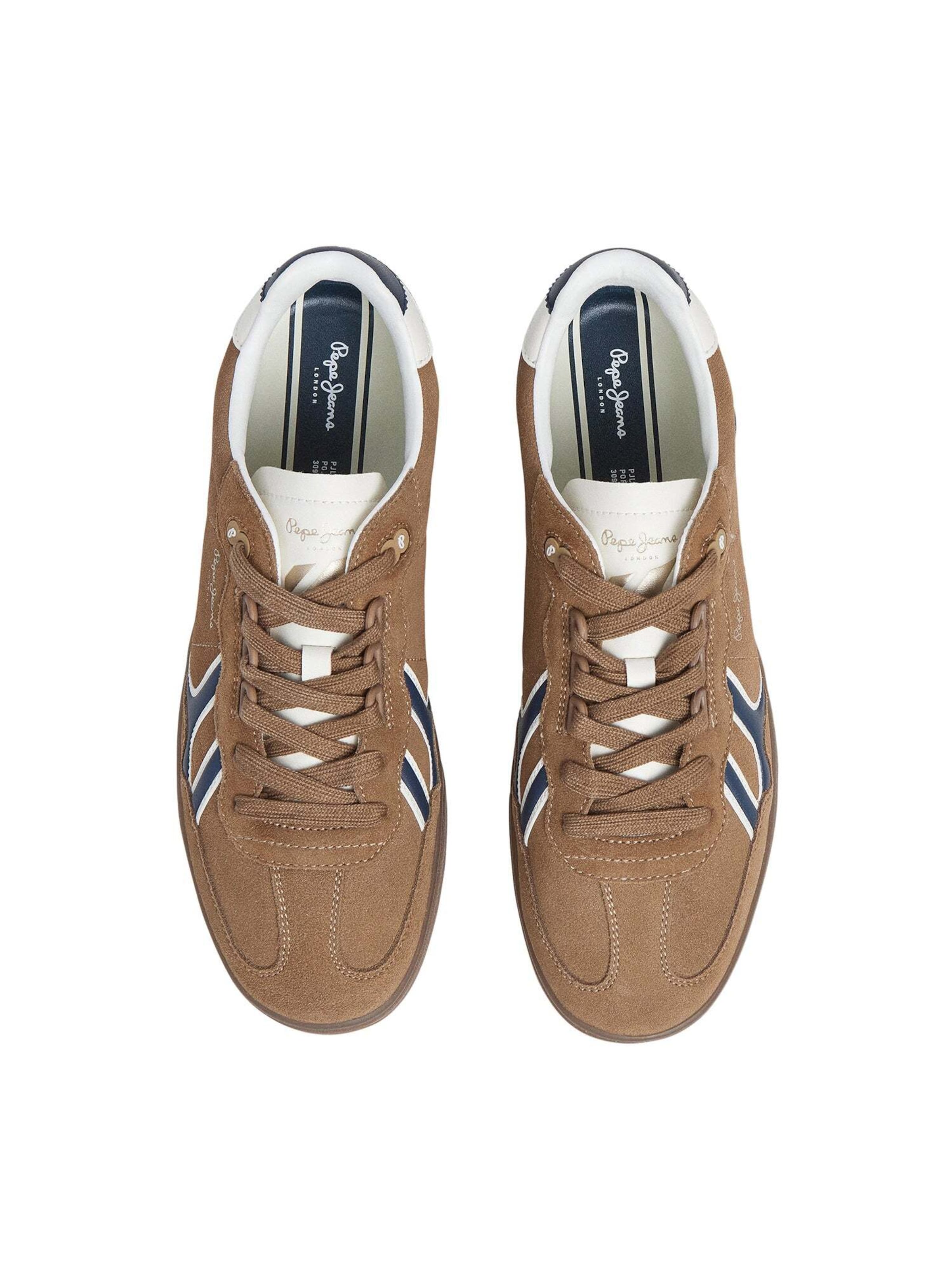 Sneaker bassa ' BALL' di Pepe Jeans in beige