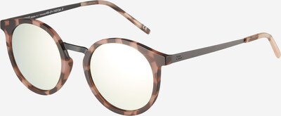 TAKE A SHOT Lunettes de soleil 'Leonie' en noisette / argent, Vue avec produit