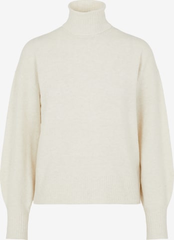 PIECES Sweater 'Cava' in Beige: front