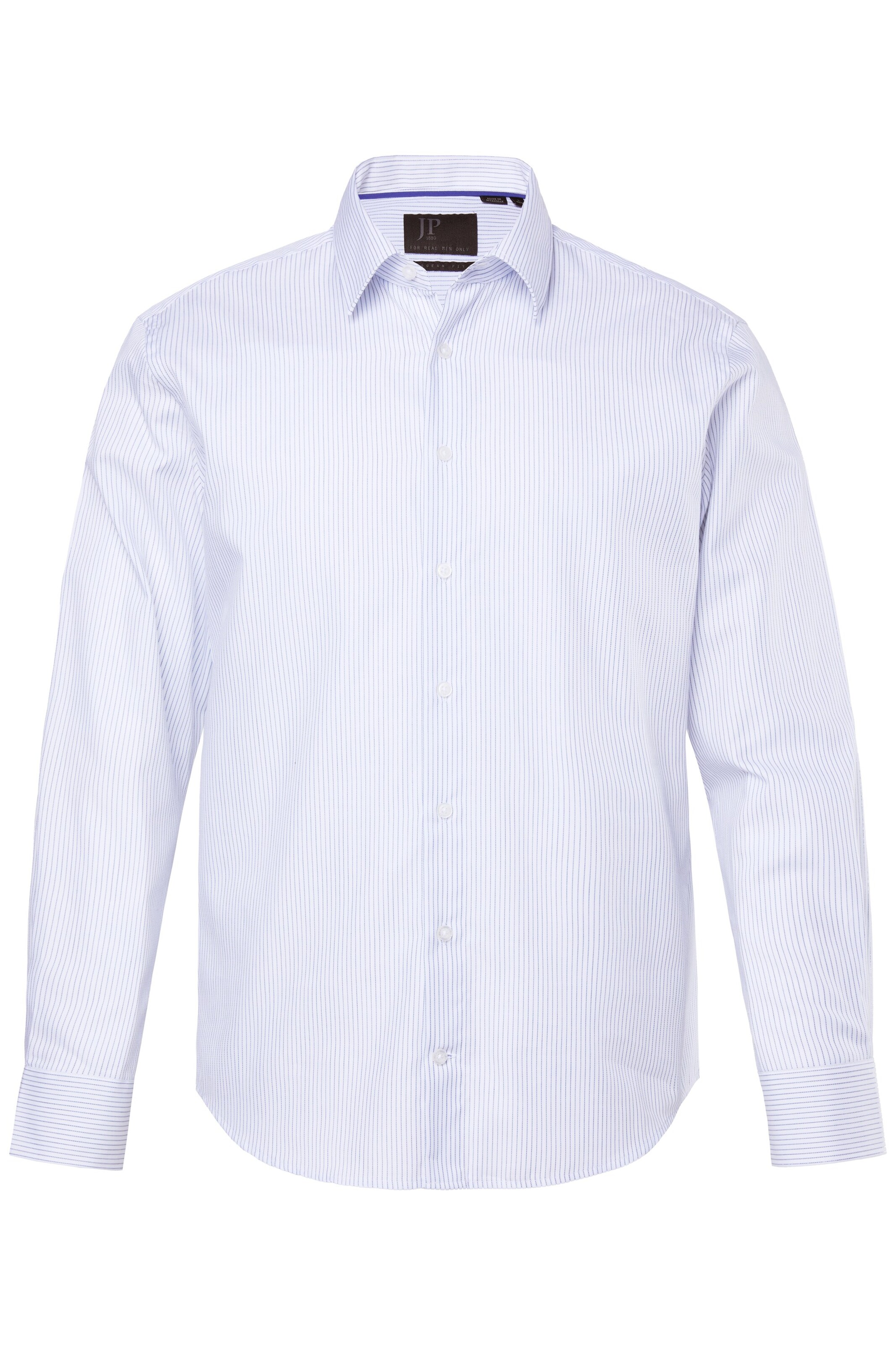 JP1880 Regular fit Button Up Shirt in White: front