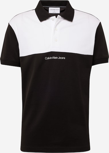 Calvin Klein Jeans Tričko - čierna / šedobiela, Produkt