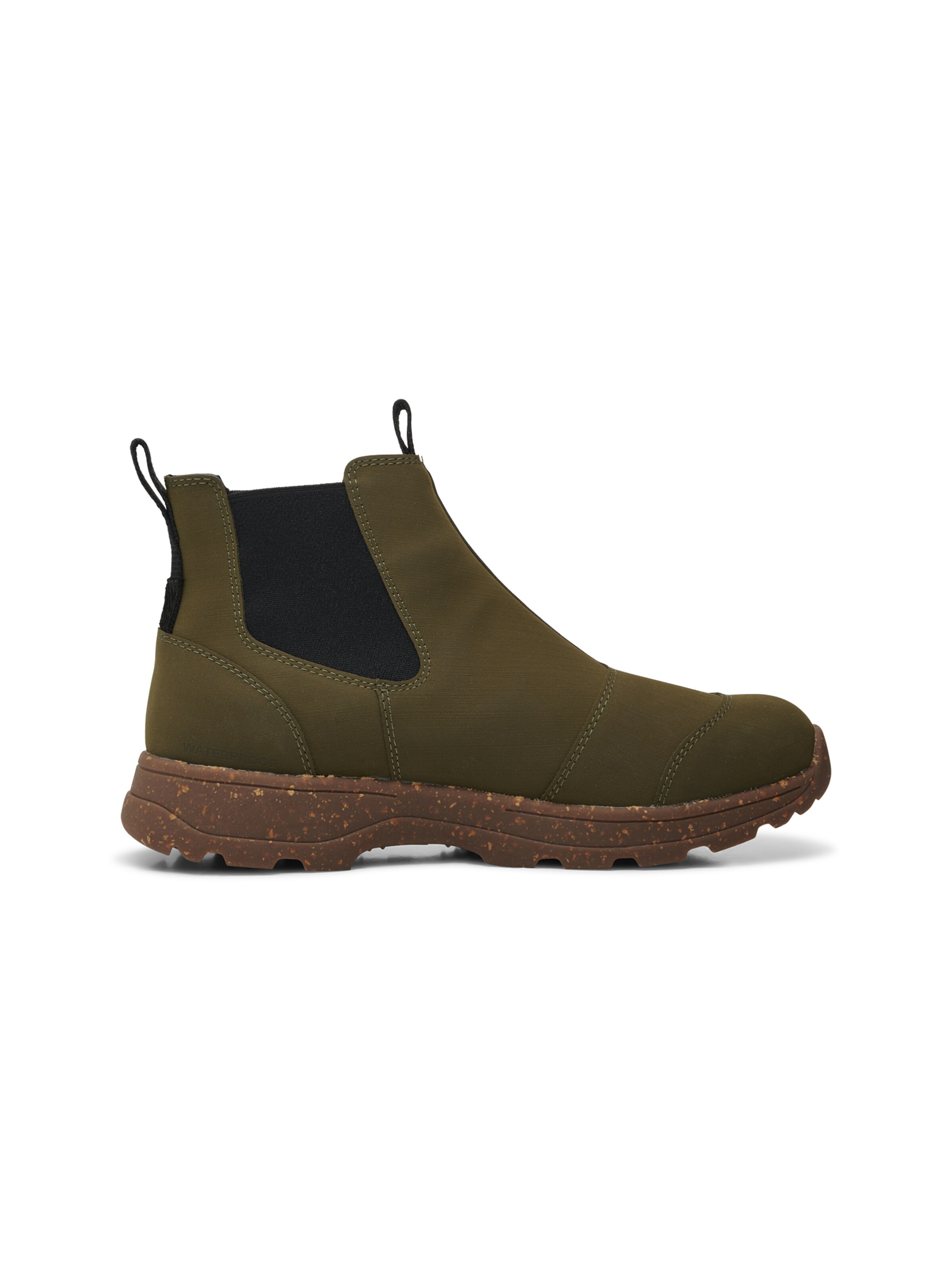 WODEN Chelsea Boots i grøn