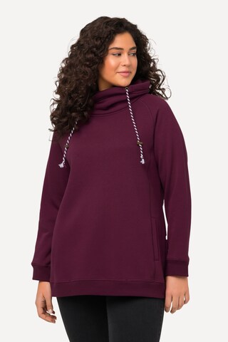 Ulla Popken Sweatshirt (GRS) in Rot: Vorderseite