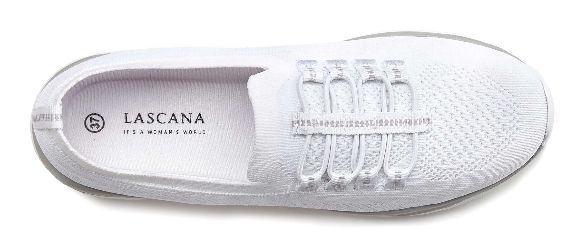 LASCANA Slip-on in Wit