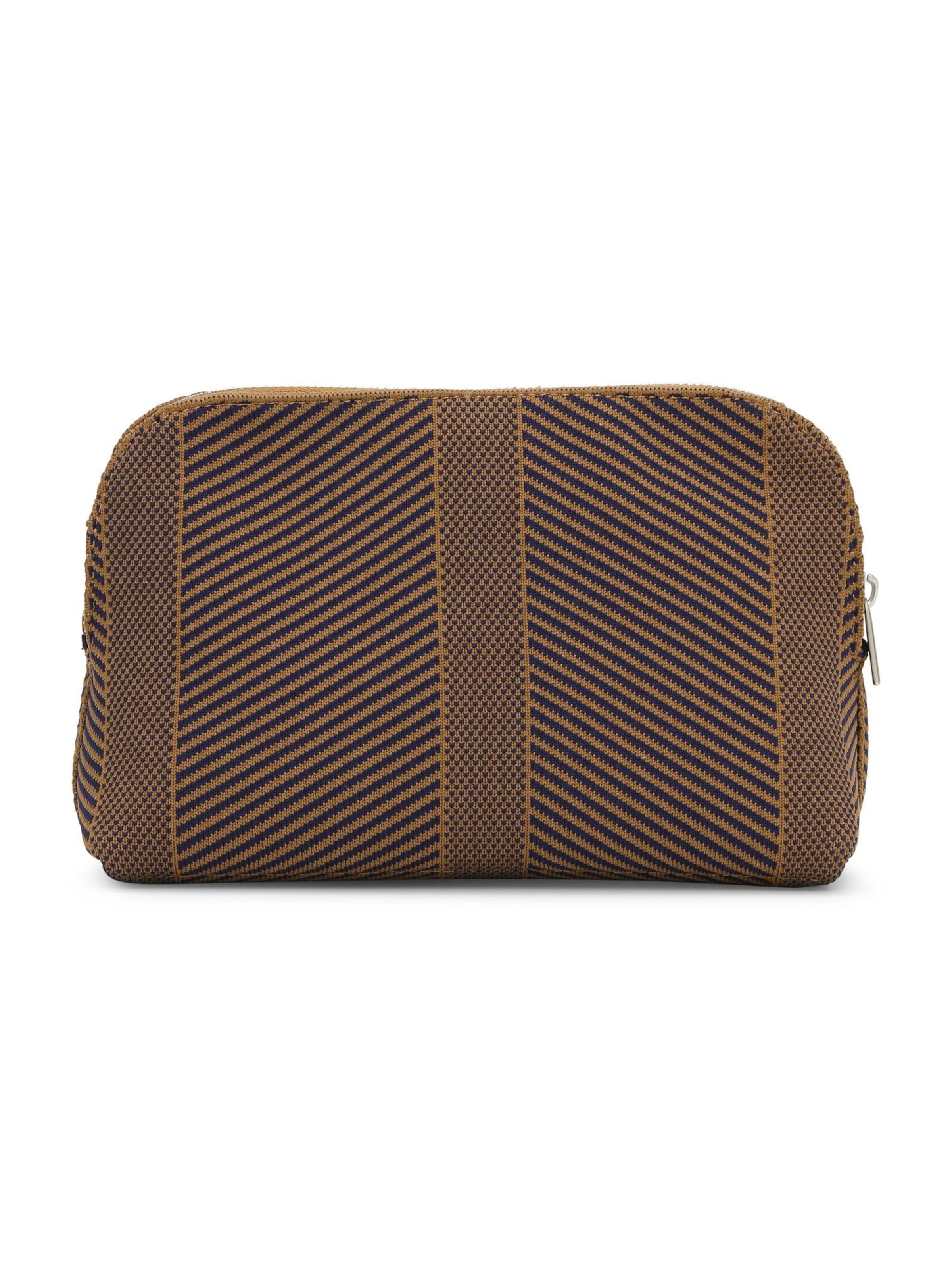 ILSE JACOBSEN Kosmetiktaske 'KNITTY02' i brun