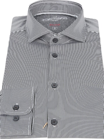 PURE Slim fit Button Up Shirt in Black