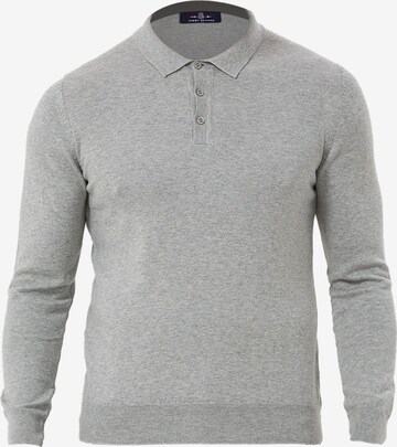 Pull-over Jimmy Sanders en gris : devant