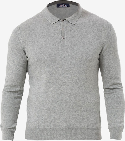 Jimmy Sanders Pull-over en gris chiné, Vue avec produit