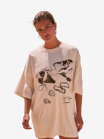 Next - Camiseta en beige: frente