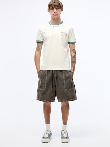 Pull&Bear T-Shirt in Weiß