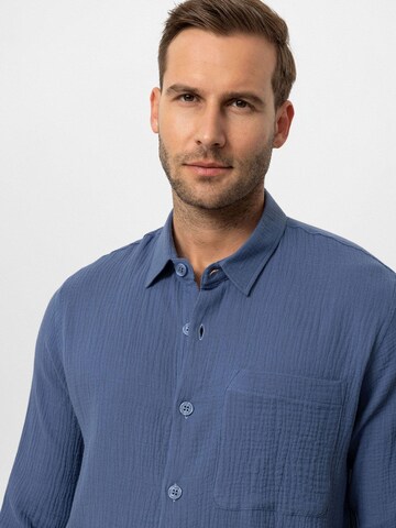 Regular fit Camicia 'Ilario' di Antioch in blu