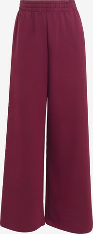 ADIDAS SPORTSWEAR - Pantalón deportivo 'Soft Lux' en rojo: frente
