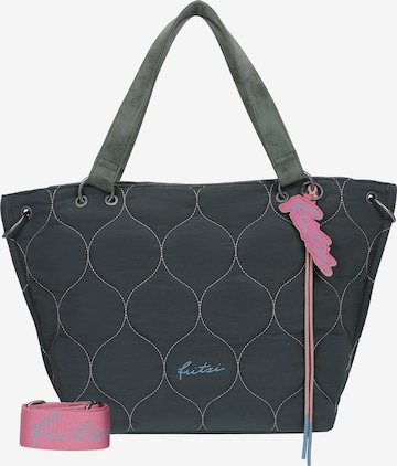 Fritzi aus Preußen Handbag 'Fritzi Shopper Limited Sky' in Grey: front