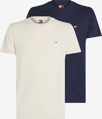 Tommy Jeans Μπλουζάκι σε μπεζ: μπροστά