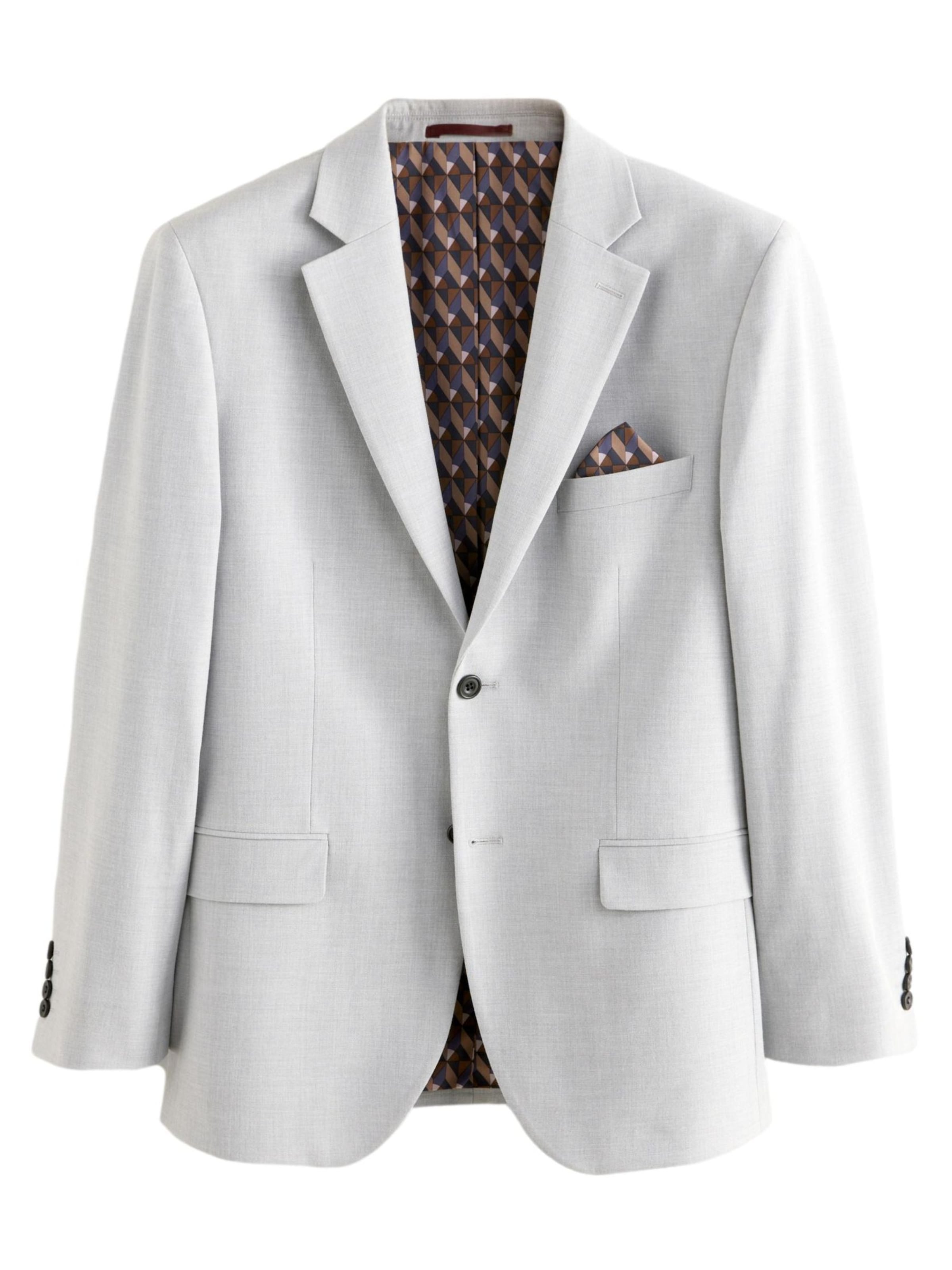 Veste de costume Next en gris : devant