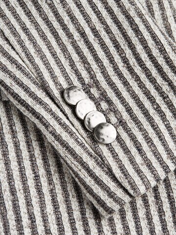 Vulto Blazer 'Silk linen blazer'‌‌‌‌‌ in Beige