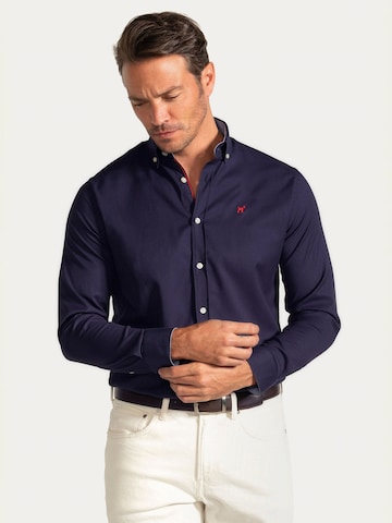 Coupe regular Chemise Williot en bleu