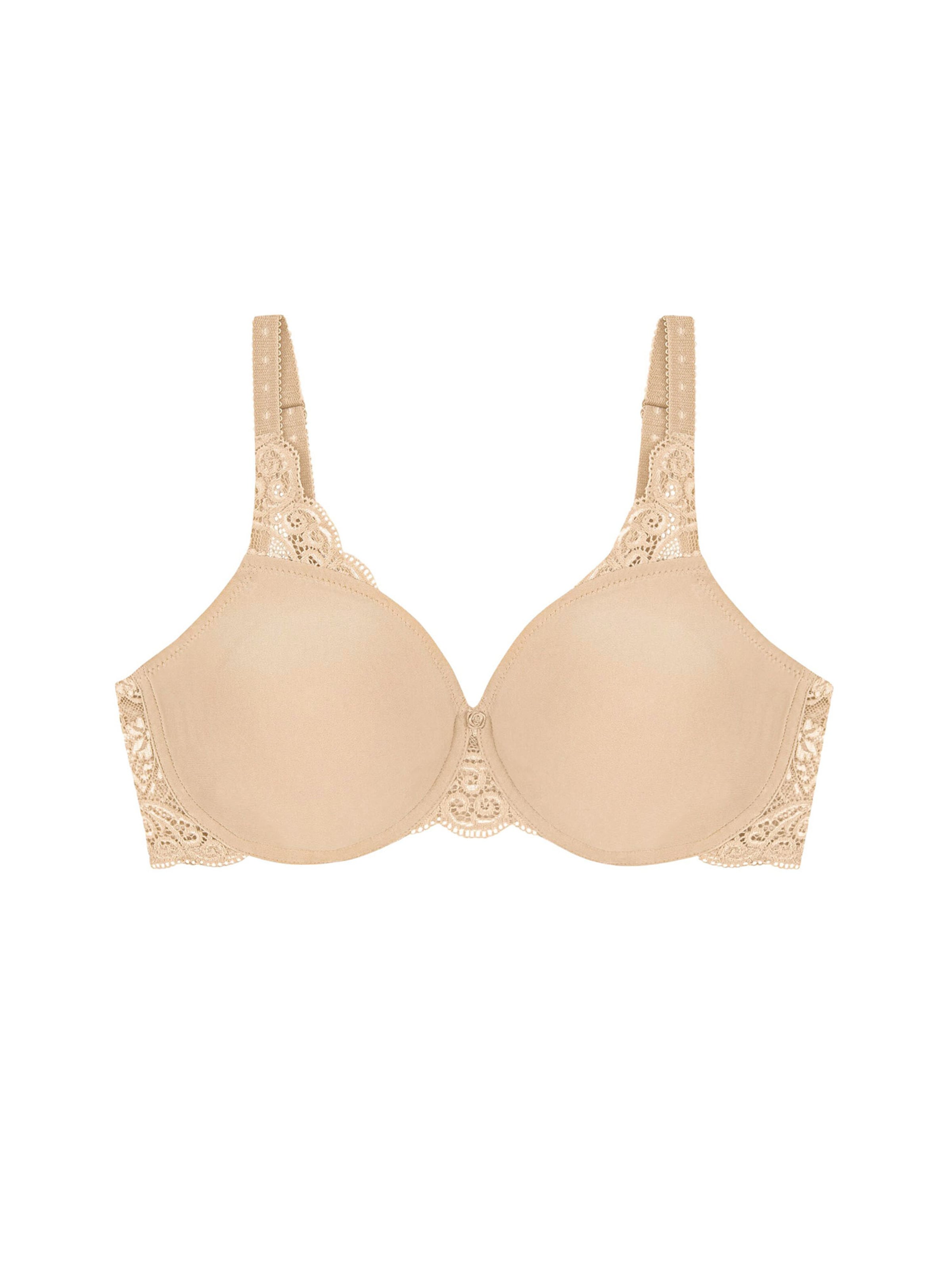 TRIUMPH Triangle Bra ' Amourette 300 ' in Beige: front