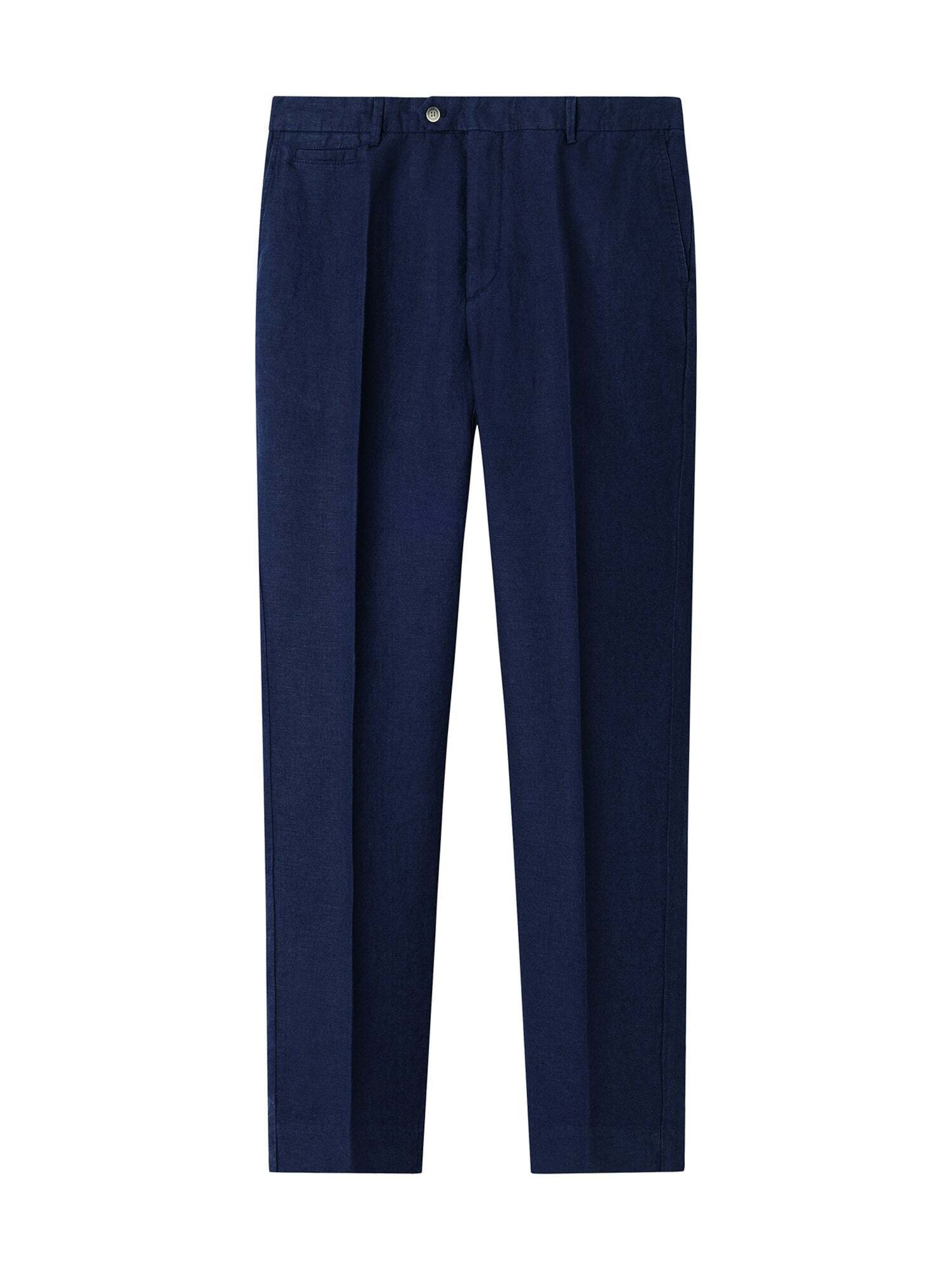 Hackett London Chino in Blauw: voorkant