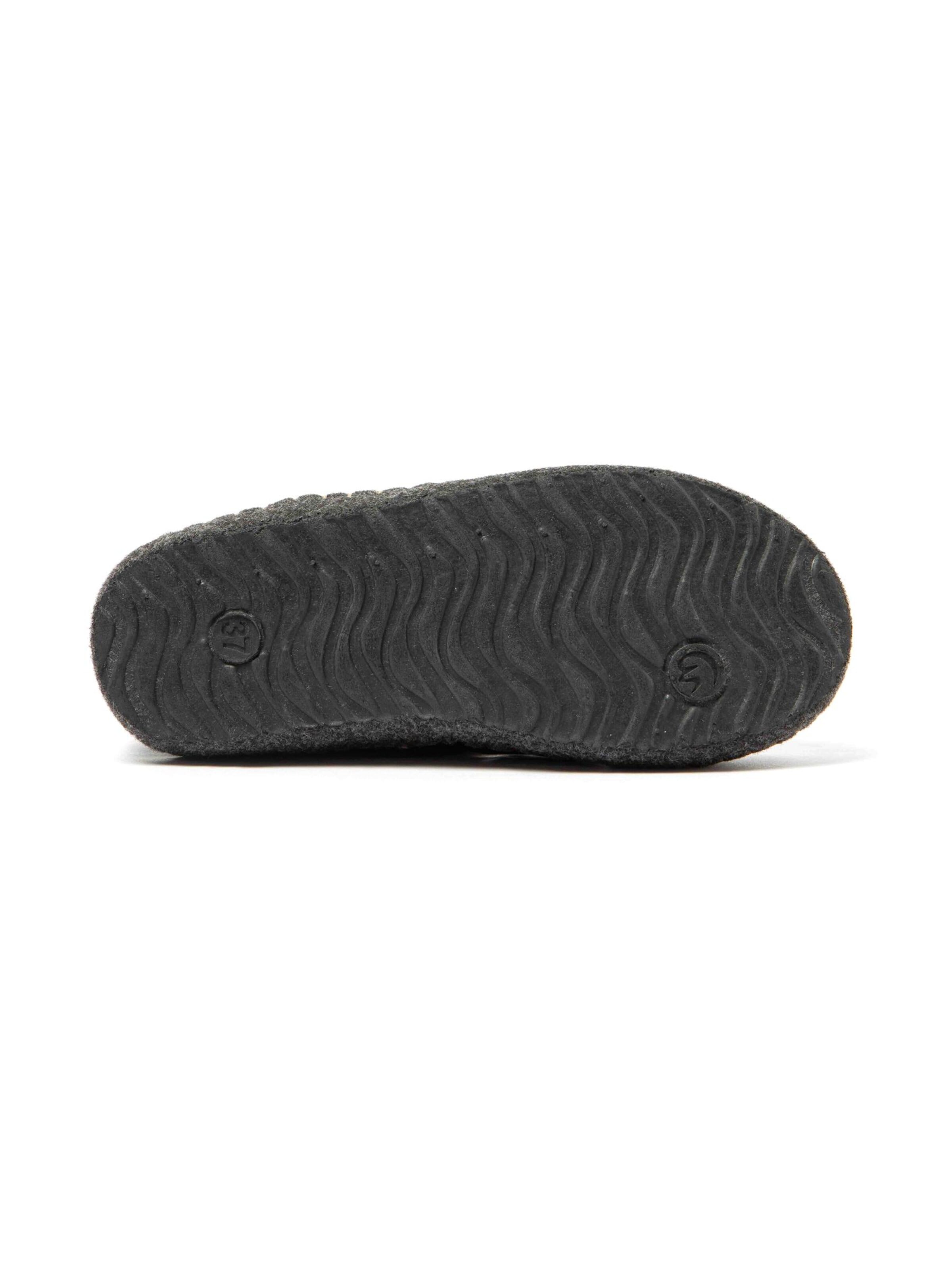 Pantoufle 'Boot Road' Nuvola. en noir