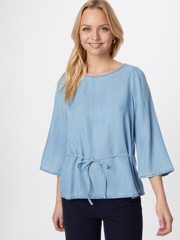 VERO MODA - Blusa 'VIVIANA' en azul: frente