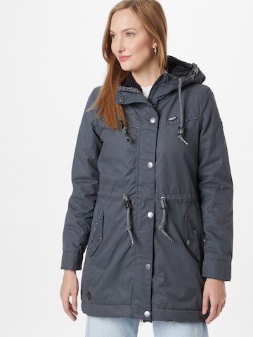 Ragwear Winter Parka 'CANNY' in Grey: front