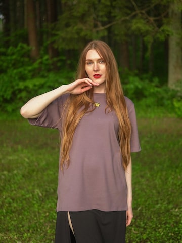 RADADA Shirt 'Little Crown' in Lila: Vorderseite