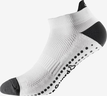liiteGuard Socken 'Short-Grip Sock' in Weiß: Vorderseite
