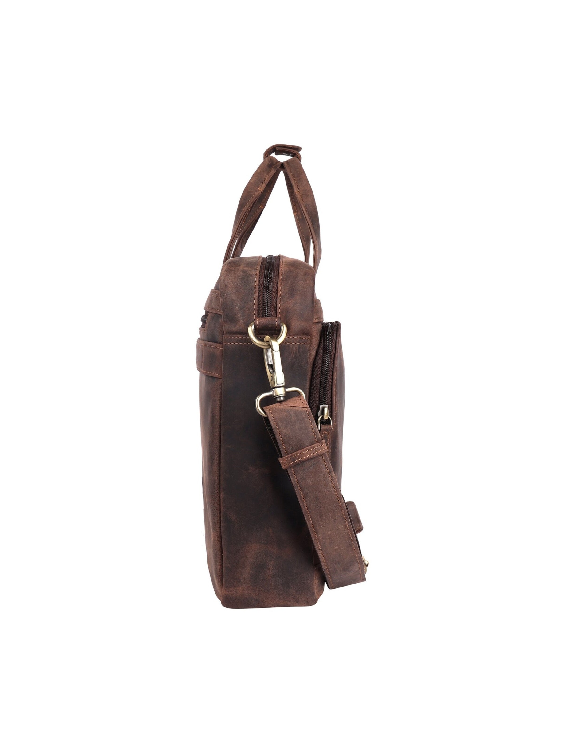 Benthill Laptop Bag in Brown