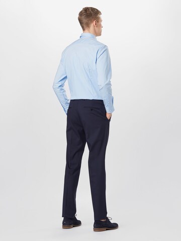 SELECTED HOMME Slimfit Spodnie w kant w kolorze niebieski