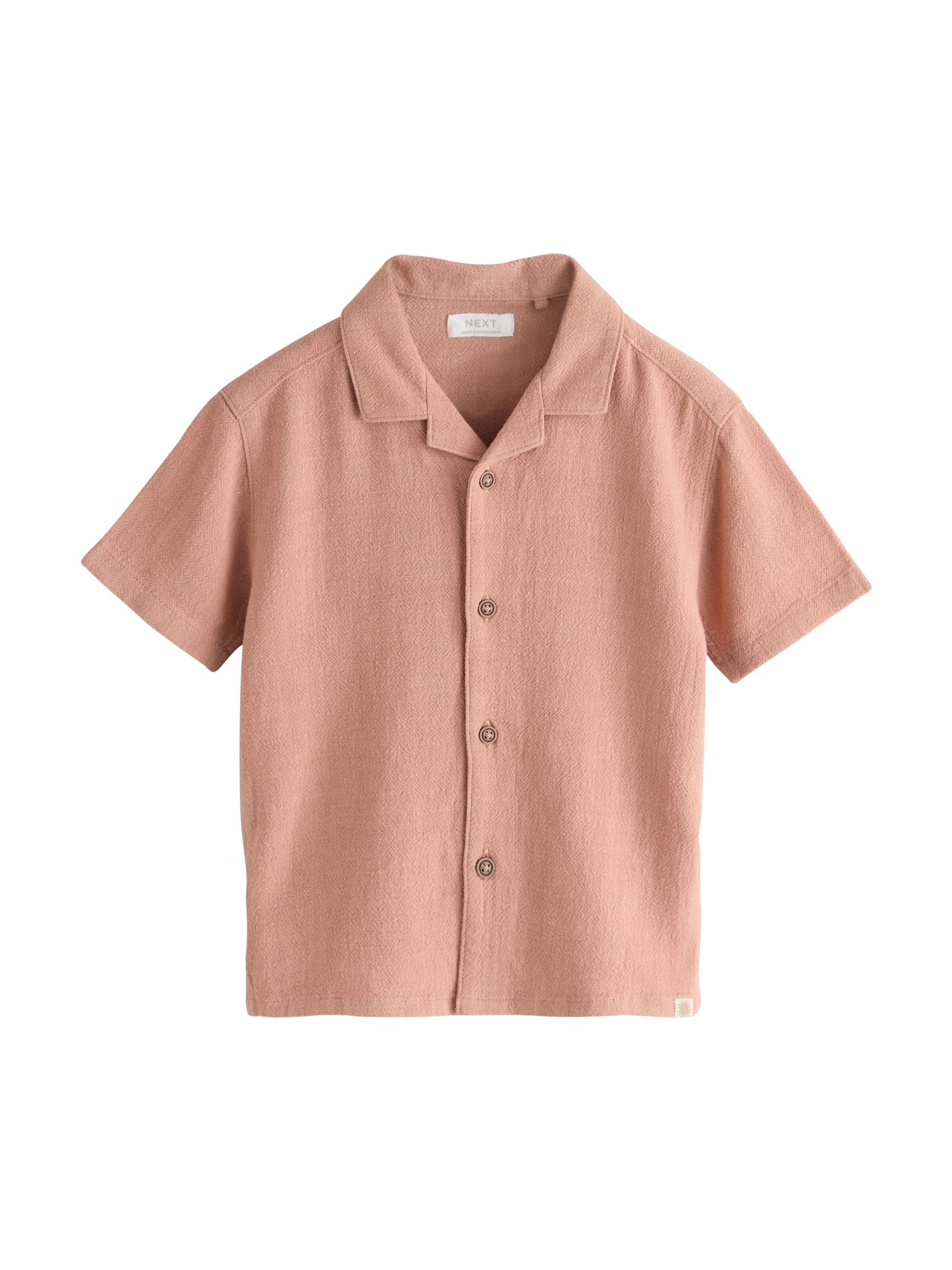 Next Regular fit Srajca | rjava barva: sprednja stran