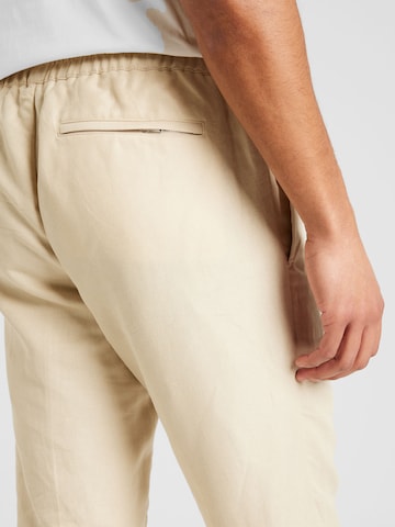 Coupe slim Pantalon 'SMITHY' Samsøe Samsøe en beige