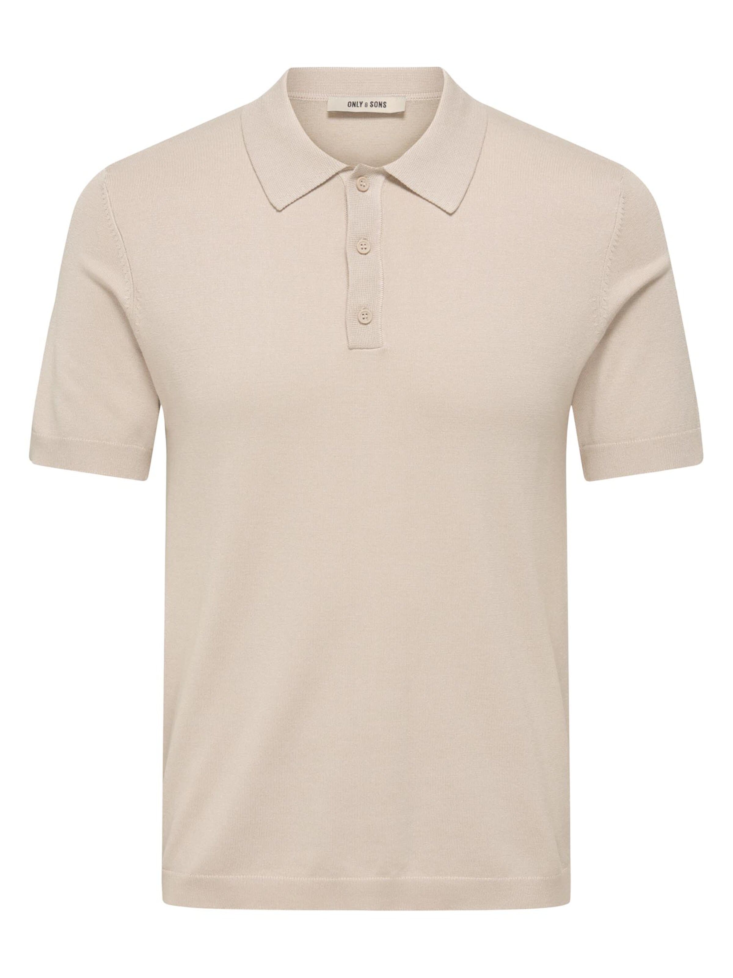 Only & Sons Särk 'ONSWyler', värv beež: eest vaates