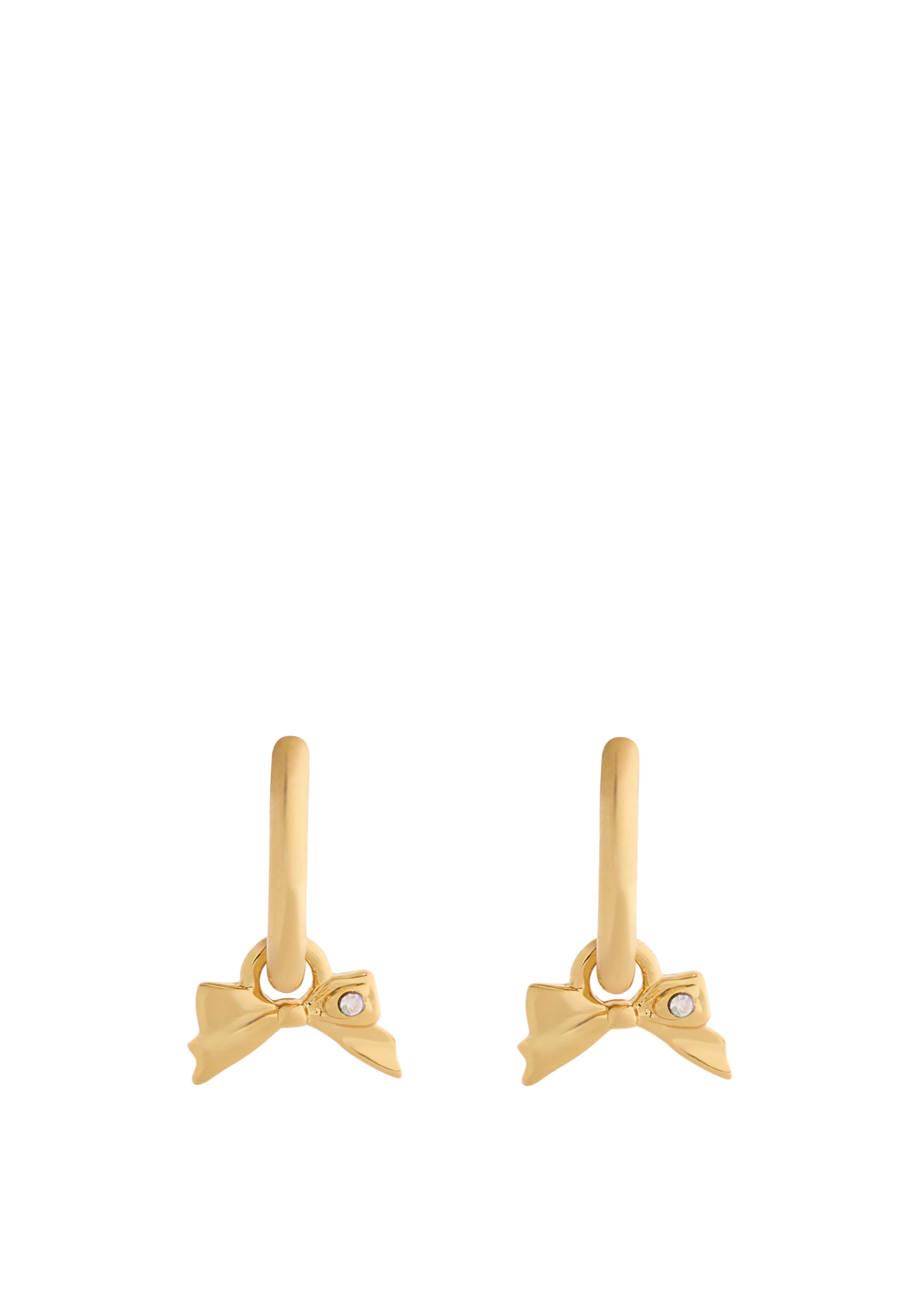 Cercei COACH pe auriu, Vizualizare produs