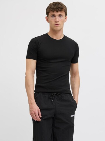 JACK & JONES Футболка 'JORMuscle' в Черный: спереди