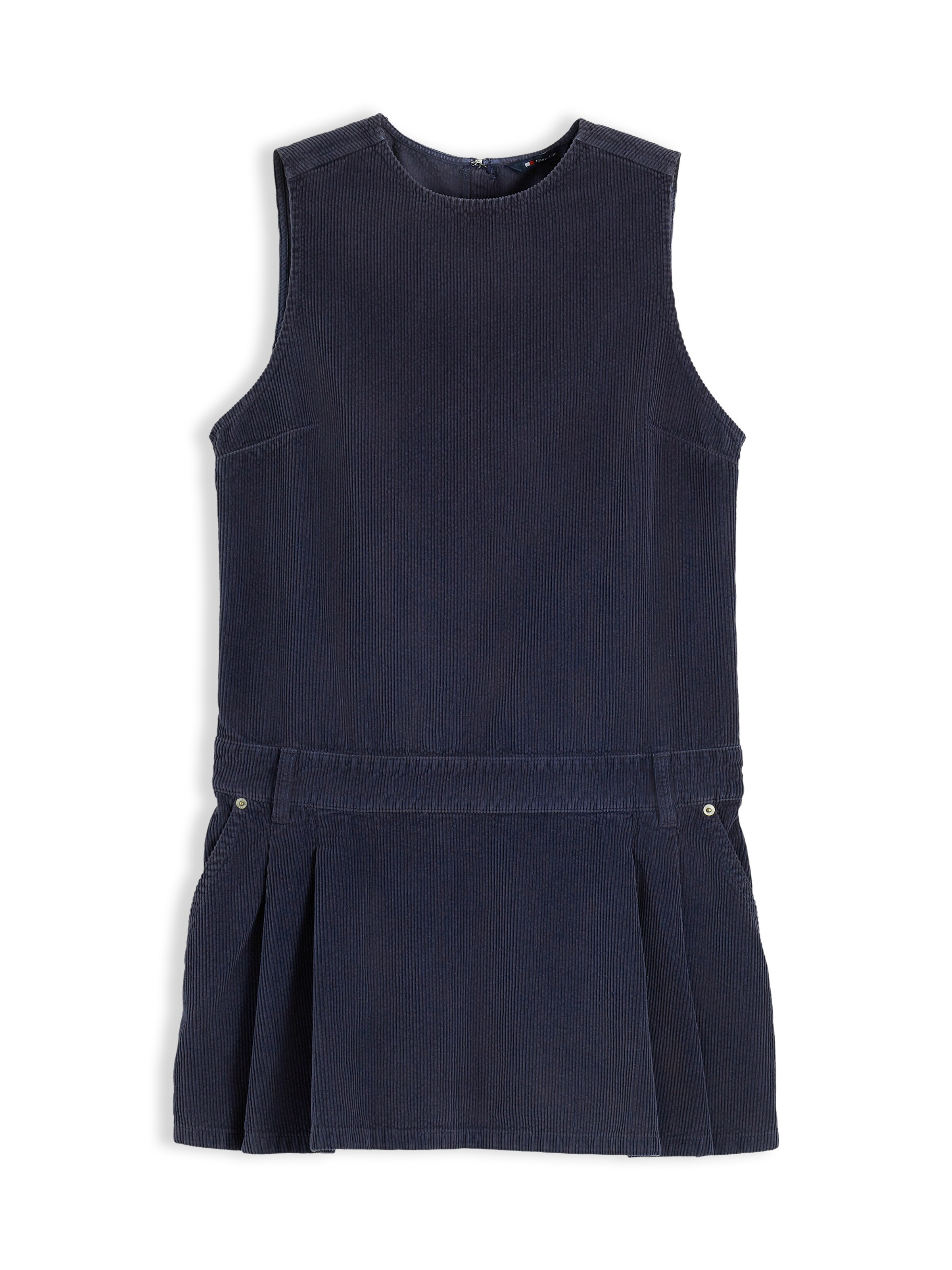 Robe Tommy Jeans en bleu : devant